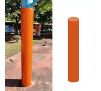 Rembourrage de poteau de basket-ball - Tapis de sécurité résistant aux intempéries pour cour extérieure, abri auto ou station de charge - Design enveloppant pour une meilleure protection