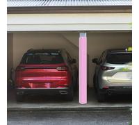 Rembourrage de poteau de garage résistant aux UV - Rose - 183 cm - Pour panier de basket-ball et pole dance - Protection de sécurité pour poteaux de stationnement et absorption des chocs