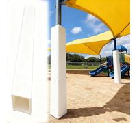 Rembourrage de poteau de terrain de jeu pour protection de but de basket-ball, protection intérieure et extérieure pour la prévention des accidents et couverture de poteau de sous-sol