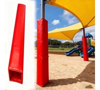 Rembourrage de poteau de terrain de jeu pour protection de but de basket-ball, protection intérieure et extérieure pour la prévention des accidents et couverture de poteau de sous-sol