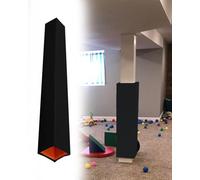 Rembourrage de poteau en mousse pour zone de jeu pour enfants, panier de basket-ball extérieur, garage, manchon universel de remplacement pour canne à pêche (122 cm, 15 x 15 cm)