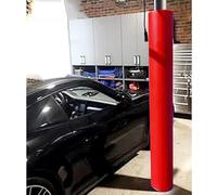 Rembourrage de poteau pour panier de basket-ball, housse de protection en mousse épaisse pour la sécurité et la protection des joueurs, tapis rond d'extérieur de 2,1 m pour garage ou sous-sol