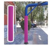 Rembourrage de Poteau Protections personnalisables pour poteaux de panier de basket, 180 cm Poteau de soutien pour sous-sol Housse de protection pour colonne(Pink1,Dia 7in/17.8cm)