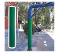 Rembourrage de Poteau Protections personnalisables pour poteaux de panier de basket, 180 cm Poteau de soutien pour sous-sol Housse de protection pour colonne(Green2,Dia 8in/20.4cm)