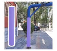 Rembourrage de Poteau Protections personnalisables pour poteaux de panier de basket, 180 cm Poteau de soutien pour sous-sol Housse de protection pour colonne(Purple,Dia 5in/12.7cm)