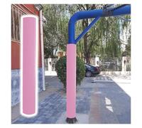 Rembourrage de Poteau Protections personnalisables pour poteaux de panier de basket, 180 cm Poteau de soutien pour sous-sol Housse de protection pour colonne(Pink2,Dia 4.5in/11.4cm)
