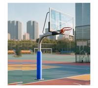 Rembourrage De Poteau Rond Portable, Rembourrage De Poteau De Basket-ball Robuste, Enveloppe De Poteau De Couverture De Colonne De Sous-sol, For Aire De Jeux De Gymnastique(Blue,Diameter 6.5inch)