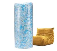 Rembourrage de pouf, rembourrage d'oreiller doux de 2,3 kg, remplissage de pouf multicolore et de forme, idéal pour remplir un pouf, un oreiller, des lits pour chien, un canapé ottoman, des coussins d