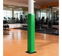 Rembourrage de sécurité de 1,8 m pour poteaux de centre de jeu, enveloppe de protection pour piliers de garage et de sous-sol, s'adapte aux poteaux carrés de 7,6 x 7,6 à 25,4 x 25,4 cm