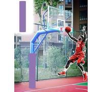 Rembourrage de sécurité pour bâton de basket-ball - Protection résistante aux intempéries pour la sécurité des joueurs sur les bâtons de garage et d'aire de jeux