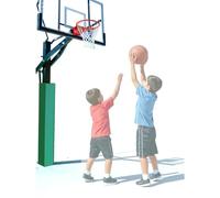 Rembourrage épais pour bâtons de basket-ball d'extérieur - Protection durable pour poteaux de 7,6 x 7,6 cm, 12,7 x 12,7 cm, 15,2 x 20,3 cm, housse de protection contre les chocs, 8,9 x 8,9 cm