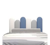 Rembourrage Mural Anti-Collision 3D pour Enfants, Panneaux muraux rembourrés pour tête de lit de Chambre - Autocollants muraux Auto-adhésifs, sûrs et durables de 3,2 cm d'épaisseur pour Cham