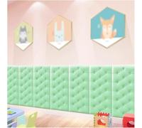 Rembourrage mural anti-collision, panneaux muraux rembourrés pour plus de sécurité et de confort, panneaux en mousse 3D pour la protection de la maison et du bureau