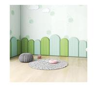 Rembourrage mural autocollant doux pour chambre d'enfant et espace de vie - Empêche les blessures de collision et améliore la sécurité