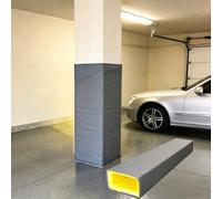 Rembourrage pour bâton de basket-ball - Protection anti-collision pour garage, cave, aire de jeux, poteaux de salle de sport - Design résistant aux intempéries