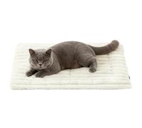 Rembourrage pour cage pour chien, chaud lavable | mousse à mémoire de forme douce 24 x 17,7 pouces | Tapis de cage pour animaux domestiques antidérapant de 400 g pour petits chiens moyens chats Len