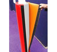 Rembourrage pour colonnes ID 10 9 8 7 6 5 4 3,5 3 5,1 cm Rembourrage en métal résistant aux intempéries Rond Pour arbre/cave/garage/salle de sport en plein air Rouge