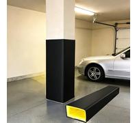 Rembourrage pour poteau de basket-ball - Protection anti-collision pour poteaux de garage et de sous-sol, convient pour poteaux carrés de 15,2 x 15,2 à 20,3 x 20,3 cm