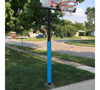 Rembourrage pour Poteau de Basket-ball Protection pour Poteau de Panier de Basketball, Résistante aux Intempéries, Hauteur 122 cm, Rembourrage en Mousse Pliable et Réutilisable(Blue B,9 in (23 cm))