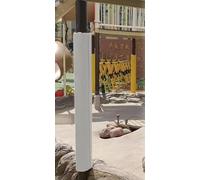 Rembourrage pour poteaux ronds - 1,8 m de haut - Protection intégrale contre les collisions - Housse de protection pour colonnes commerciales en métal, bois et béton