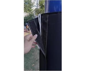 Rembourrage pour poteaux ronds - 1,8 m de haut - Protection intégrale contre les collisions - Housse de protection pour colonnes commerciales en métal, bois et béton