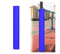 Rembourrage robuste pour bâtons de basket-ball ronds - Surface en cuir PU durable avec éponge épaisse - Idéal pour les paniers de basket-ball de sous-sol