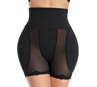Rembourré Enhancer Hip Pads Femmes Shapewear Hip Enhancer Fesses Et Hanche Rembourré Hanche Dip Brassière Fitness (Black, L)