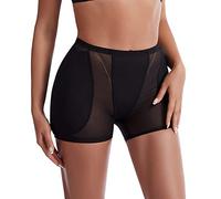 Rembourré Enhancer Hip Pads Womens Shapewear Hip Enhancer Butt and Hip Rembourré pour Les Femmes Body Lingerie Dentelle Sexy (Black, S)