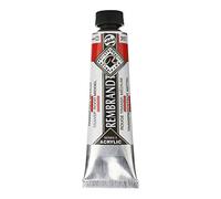 REMBRANDT 40 ml Acrylique - Rouge transparent Medium - Série 3