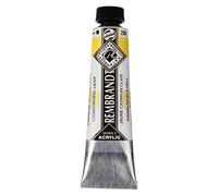 Rembrandt Tube de couleur acrylique jaune cadmium clair 40ml 208
