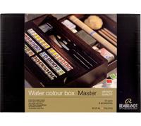 Rembrandt Aquarelle en coffret bois Master | 42 godets + accessoires