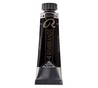 Rembrandt Couleurs à l'huile Noir de bougie 702 - Pigments extra-fins de qualité supérieure - Tube de 15 ml - Résistance supérieure à la lumière