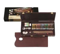 REMBRANDT Huile Coffret Bois Traditional
