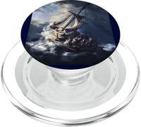 Rembrandt Le Christ dans la tempête sur la mer de Galilée PopSockets PopGrip pour MagSafe