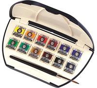 Rembrandt Lot de 12 boîtes de poche de luxe pour aquarelle