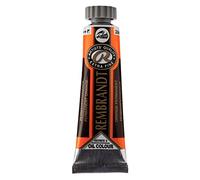 Rembrandt Oil Colour - Extra-Fine Quality 15 ml - Permanent Orange 266 - Finesse et résistance à la lumière maximales