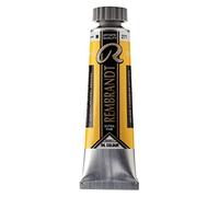 Rembrandt Oil Colour - Tube de 15 ml - Jaune cadmium moyen 271 - Qualité extra-fine - Pigments de première qualité résistants à la lumière - Consistance de beurre - Fabriqué aux Pays-Bas