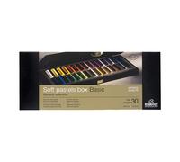 Rembrandt Professional Pastel Doux Set dans un coffret en bois de luxe | Sélection générale Basic | 30 demi-pastels