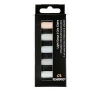 Rembrandt Professional Pastel Doux Set Light Greys | 5 Half Pastels