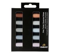 Rembrandt Professional Pastel Doux Set Tones Gris | 10 Demi-Pastels
