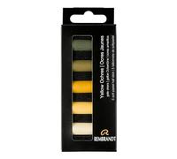Rembrandt Professional Pastel Set Jaune Ocre Doux | 5 Demi Pastels