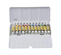Rembrandt Professional Watercolour Paint Set in Luxury Metal Tin | Urban Cityscape Selection | 12 Colours in Tubes (10 ml)