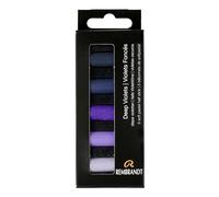Rembrandt Set de Pastels Doux Professionnel Violets Profonds | 5 Demi-Pastels