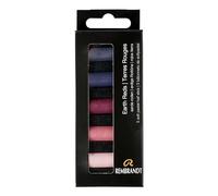 Rembrandt Set de Pastels Doux Professionnels Rouges de la Terre | 5 Demi-Pastels