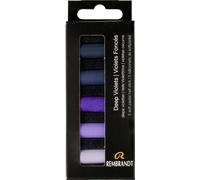 Rembrandt Set pastels doux, violet foncé | 5 pastels demi-taille