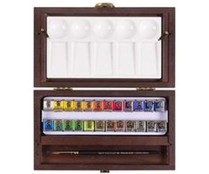 Rembrandt Traditional - Ensemble de peinture - aquarelle - 24 couleurs - couleurs assorties G