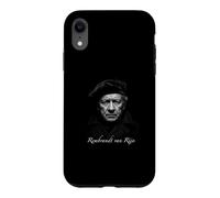 Rembrandt Van Rijn Visage Baroque néerlandais Classique Coque pour iPhone XR