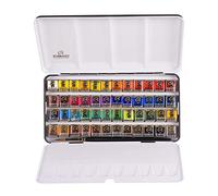 Rembrandt Watercolour Box (48 Pans & Sable Brush)