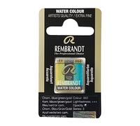 Rembrandt Watercolour - Half Pan - Chameleon Blue/Green/Gold (863) Series 3