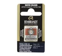 REMBRANDT Watercolour Half Pan PERMENANT Oxide Red (378) Series 2